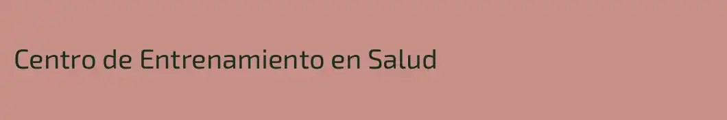 Centro de Entrenamiento en Salud